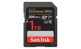 SANDISK 121599, SDXC EXTREME PRO KÁRTYA 1TB, 200/140 MB/s , UHS-I, Class 10, U3, V30